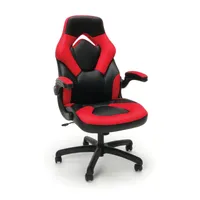 Red Essentials Racing Style Leather Gaming Chair just $68.84 on Amazon