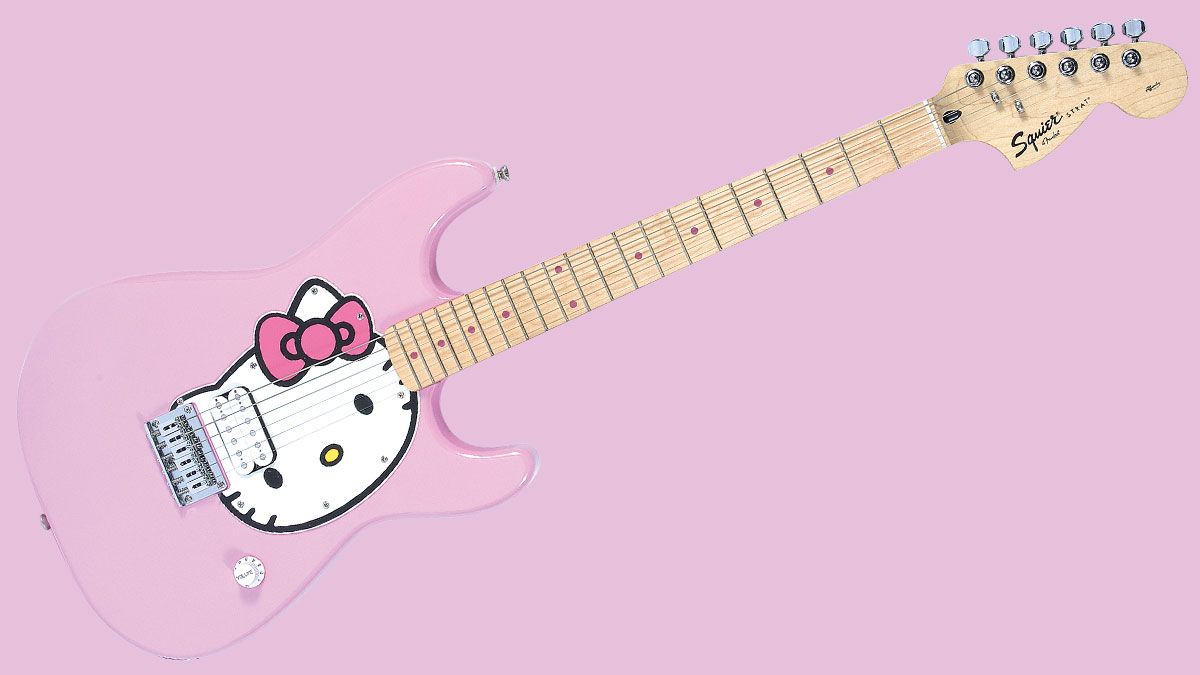 Squier by Fender Hello Kitty Strato