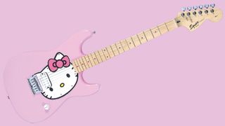 Squier Hello Kitty Stratocaster