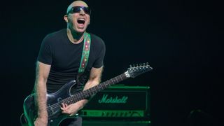 Joe Satriani performs onstage during the Experience Hendrix Tour at ACL Live on October 21, 2019 in Austin, Texas.
