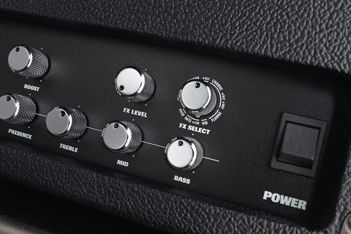 Rotary controls can make changing between effects awkward