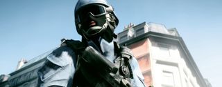 Battlefield 3 - blue soldier