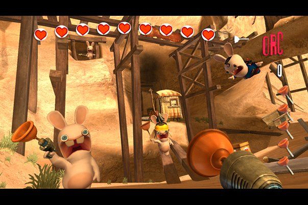 Rayman raving rabbids как играть вдвоем