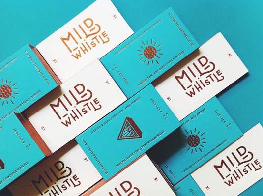letterpress business cards