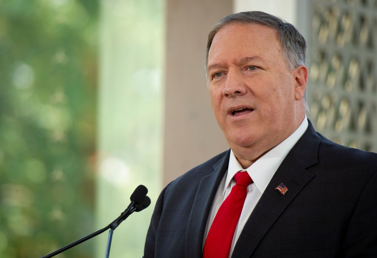 Mike Pompeo in Canada