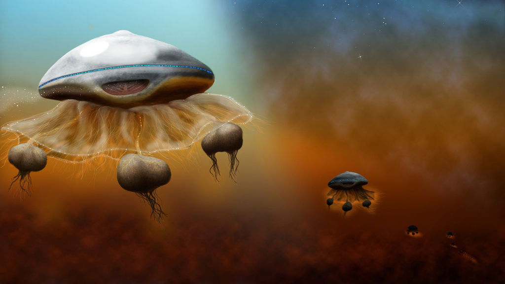 One More Thing: Aliens look like jellyfish now