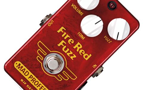 Simple controls make this fuzz box easy to navigate.