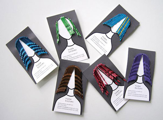 Business cards: Yuka Suzuki