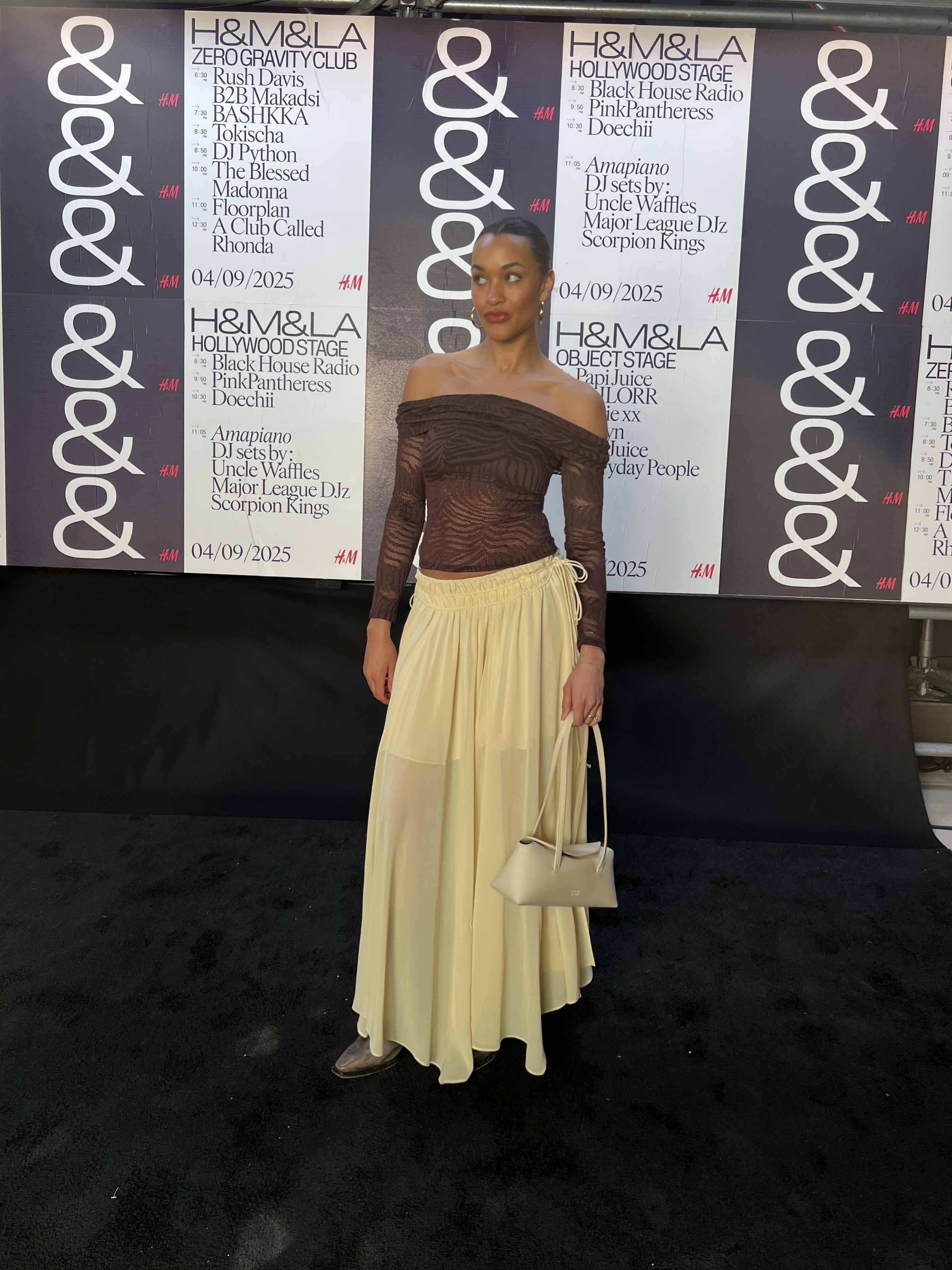 Anneliese Henderson wearing a new fashion item from May 2025
