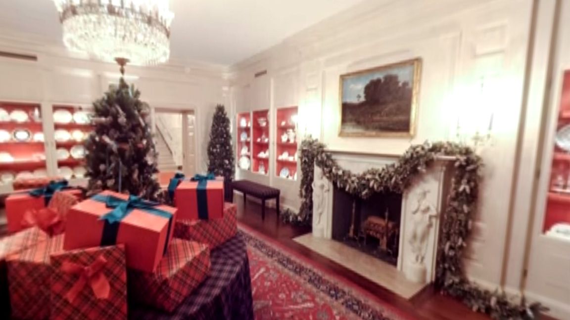white house virtual christmas tour