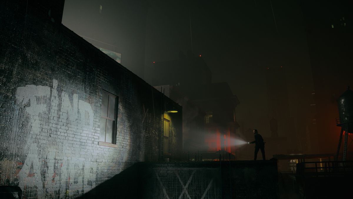 Alan Wake 2 review screenshot