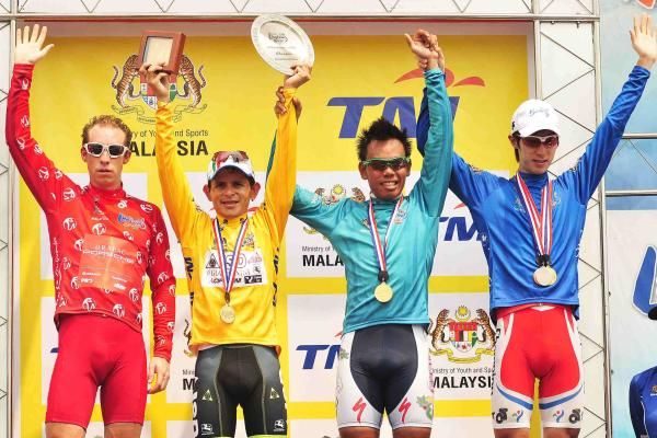 The final 2010 Tour de Langkawi jersey winners