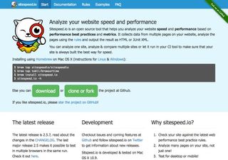 Sitespeed.io is a tool that can identify performance issues