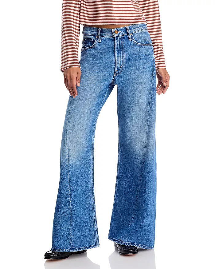 Mother, The Lemon Twist Sneak Jeans in Rolling In Dough