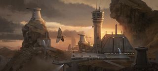 How to draw a Star Wars-inspired environment