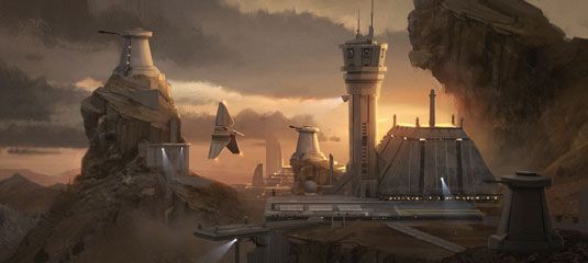 How To Illustrate A Star Wars Inspired Environment Creative Bloq 