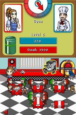 Diner Dash: Flo on the Go - Nintendo DS, Nintendo DS