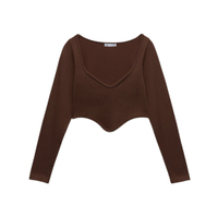 zara limitless contour collection brown top > Purchase - 63%