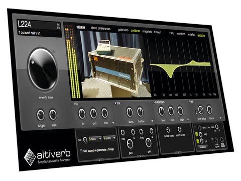 Altiverb 7 dispenses with its predecessor's faux-rackmount view.