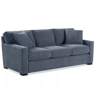 blue sleeper sofa