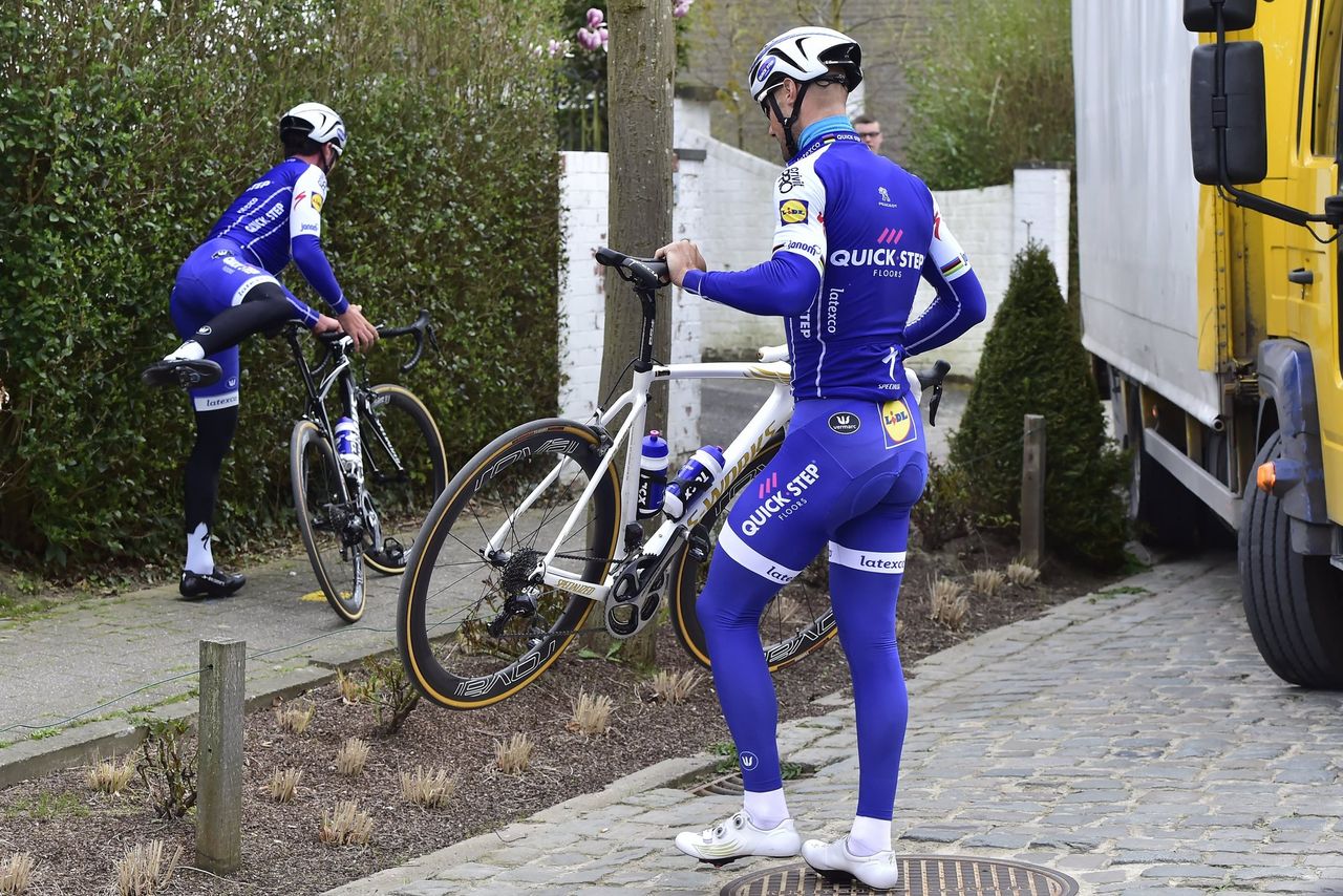 Tom Boonen before his final Tour of Flanders