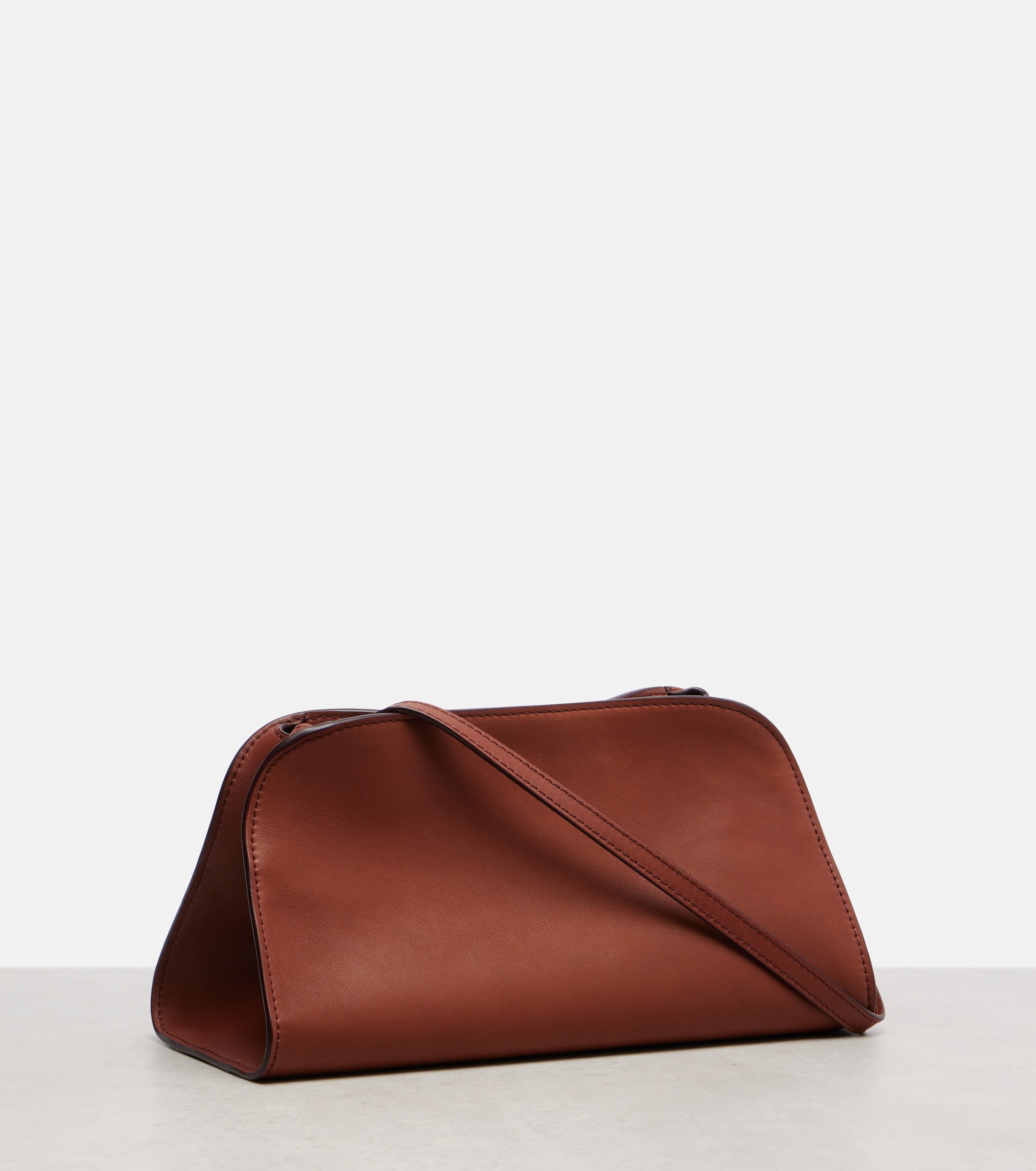 The Row, Peggy Leather Clutch