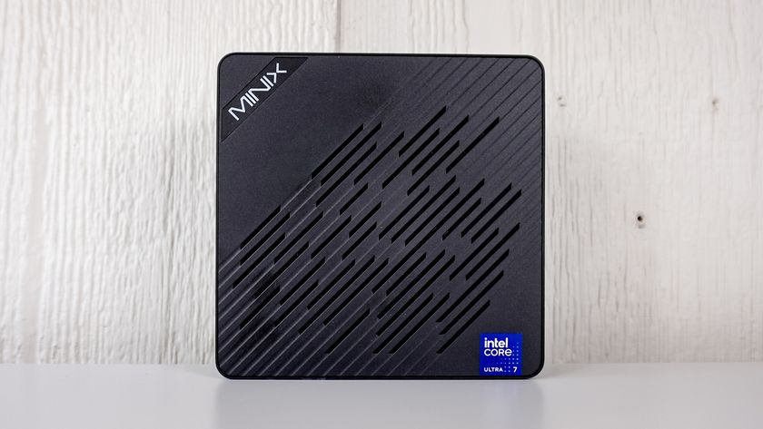 The Minix Elite EU715-AI on a table