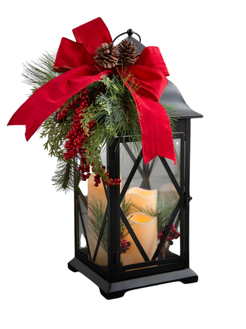 Classic Lantern with Candle
