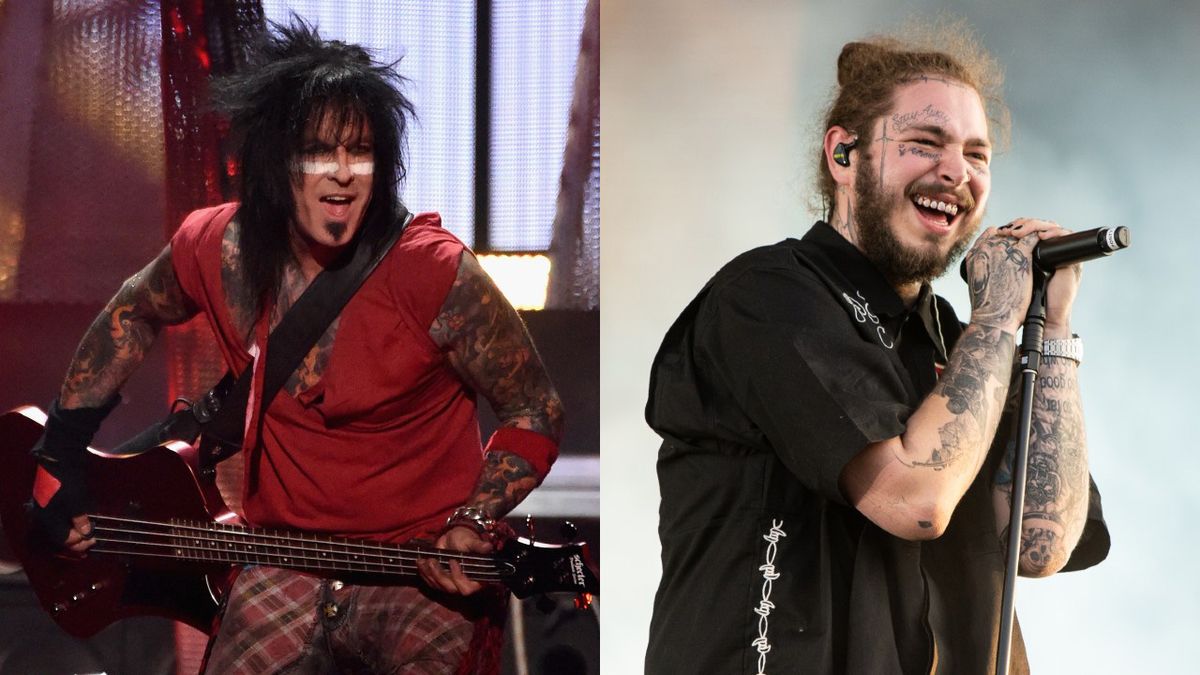 Nikki Sixx of Motley Crue and rapper Post Malone