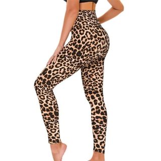 Leopard print leggings