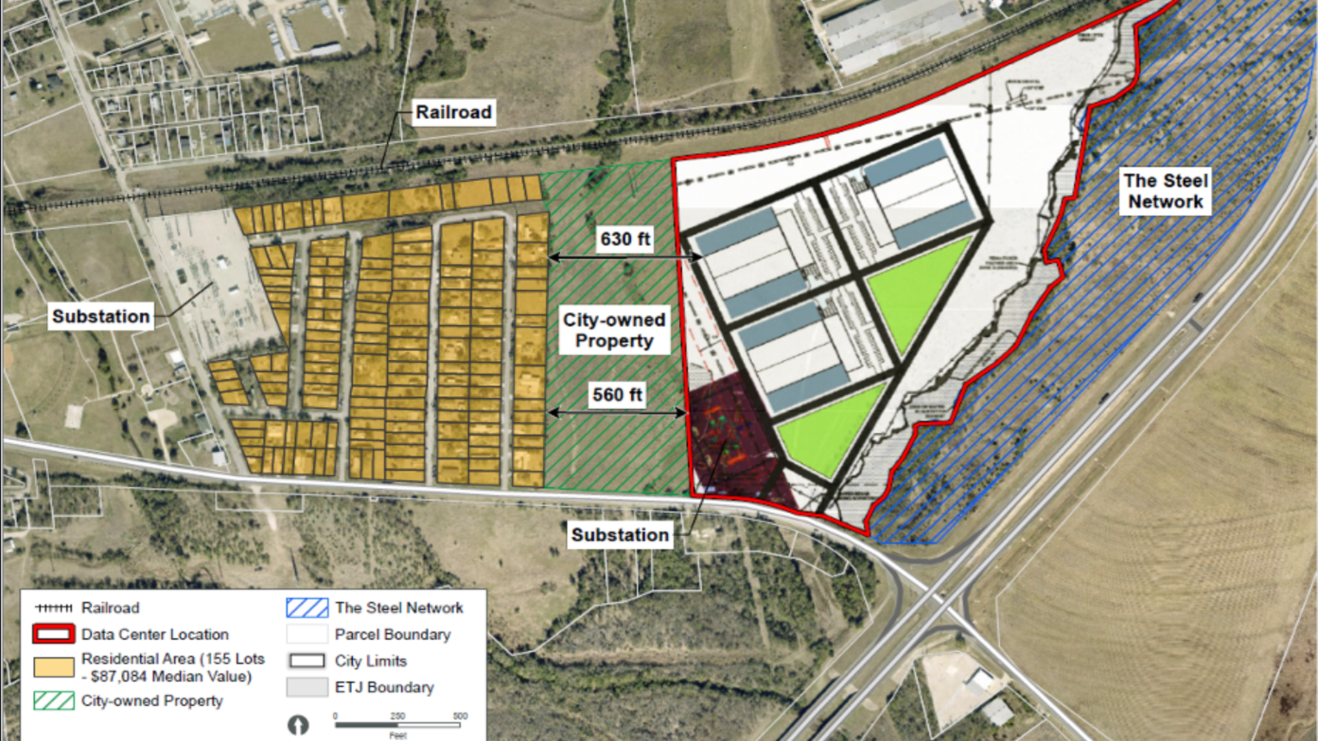 Mr. Bland's land donated to Taylor, Texas