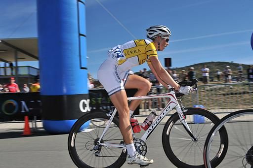 Joanne Hogan (Prime Estate) finished with 57 seconds in the bank to win the 2010 Canberra Tour.