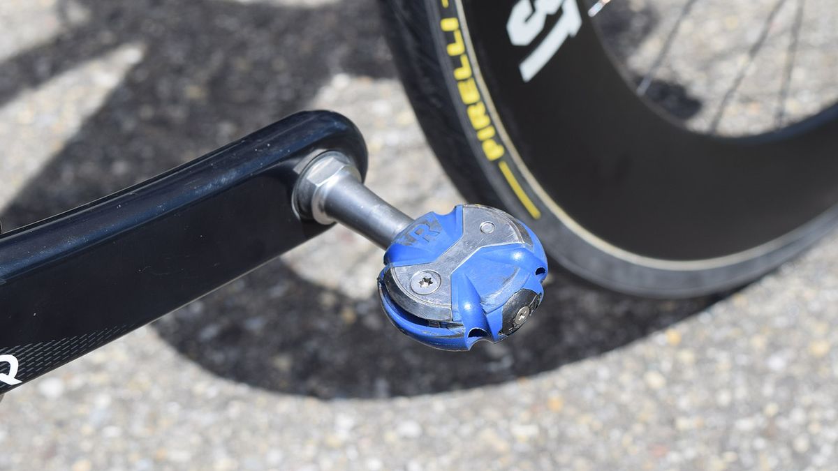 Larry Warbasse runs Speedplay pedals