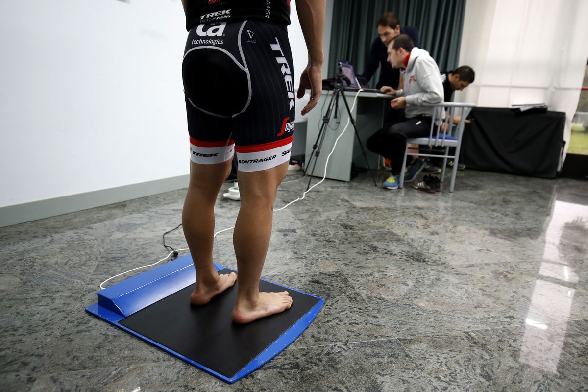 Julian Arredondo gets weighed