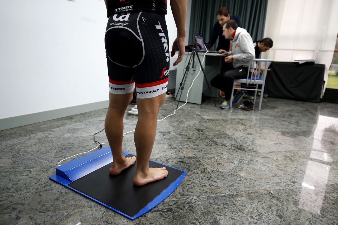 Julian Arredondo gets weighed