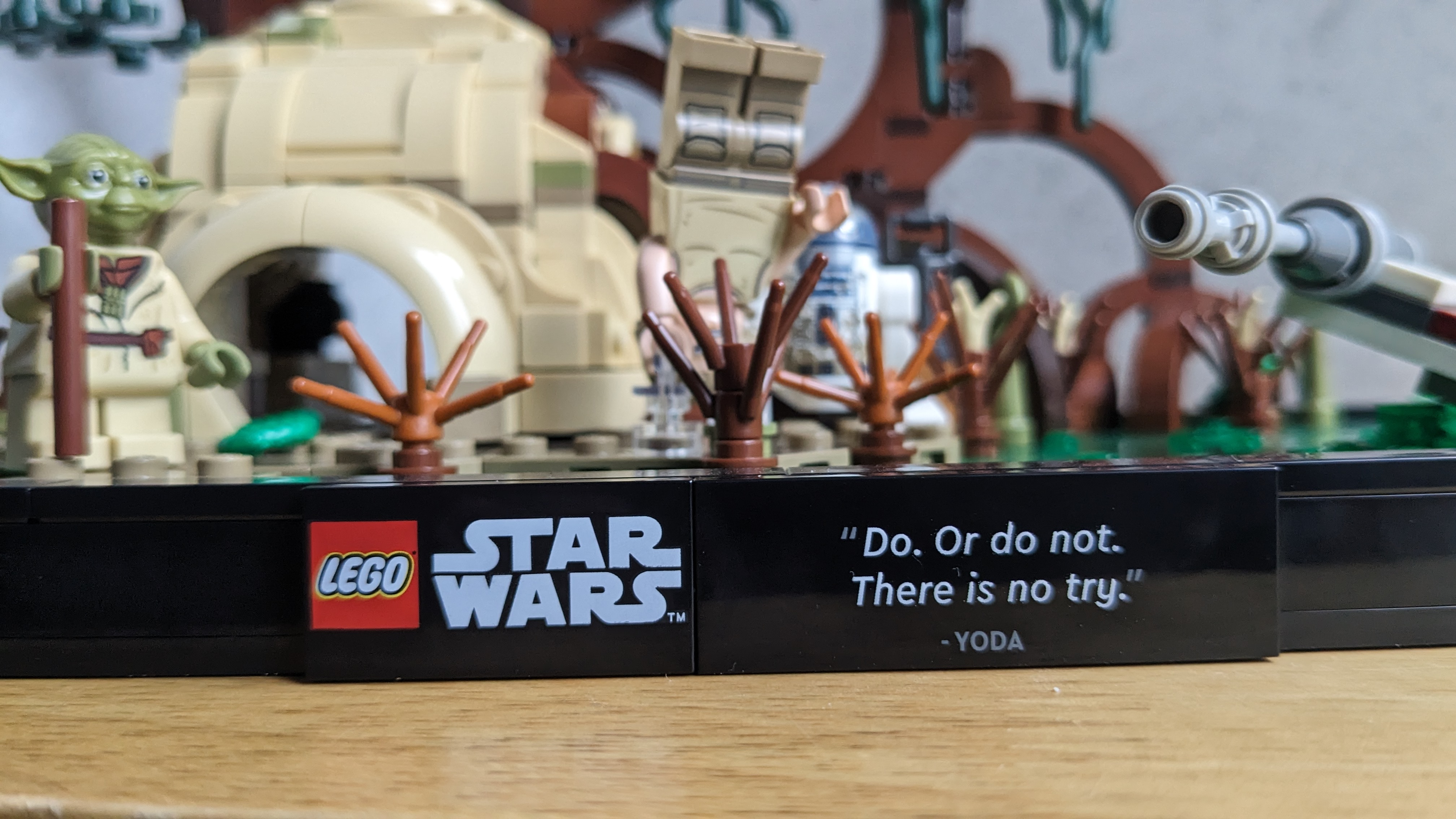 Lego Star Wars Dagobah Jedi Training Diorama