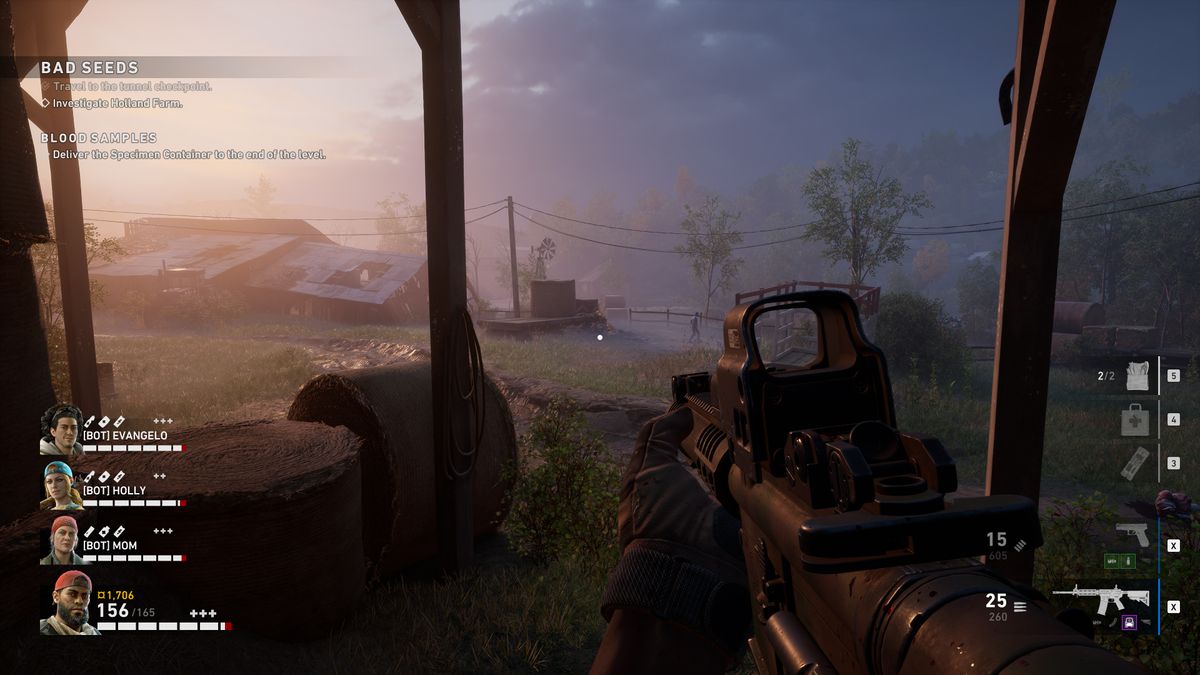Back 4 Blood settings image quality comparison screenshots