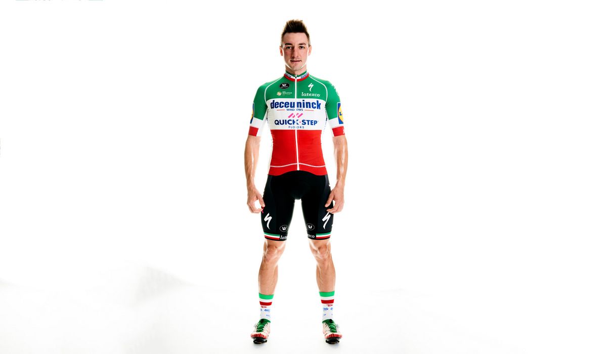 Elia Viviani is the Italian national champion