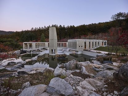 Seongok Academy Building at M&eacute;dongaule Korean Garden