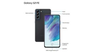 Una imagen del manual filtrado del Samsung Galaxy S21 FE