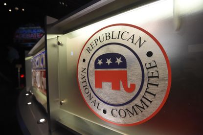 The Republican National Committee logo.