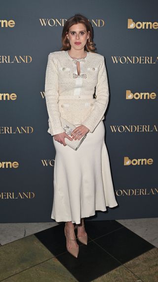 Princess Beatrice of York attends prematurity research charity Borne's Wonderland Gala with newly announced patron Princess Beatrice of York at The V&A on March 6, 2025