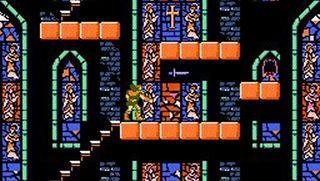 Best NES games: a screenshot of a level in the game Castlevania 3.