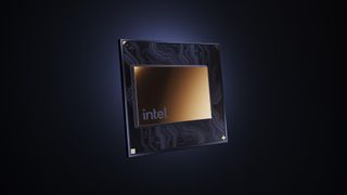 Intel render of its blockchain cryptocurrency mining processor