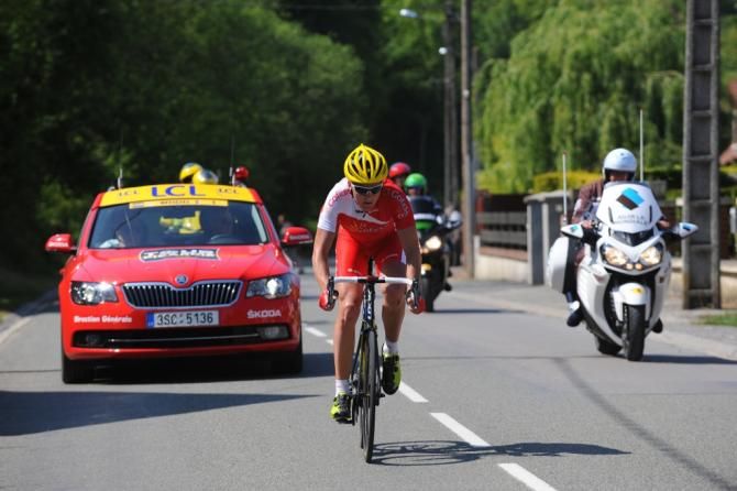 Gert J&otilde;e&auml;&auml;r (Cofidis) on the attack