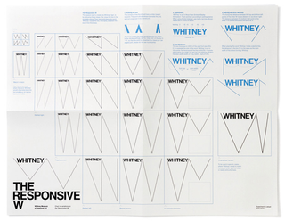 Whitney Graphic Identity by Experimental Jetset