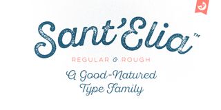 Sant’Elia Script font