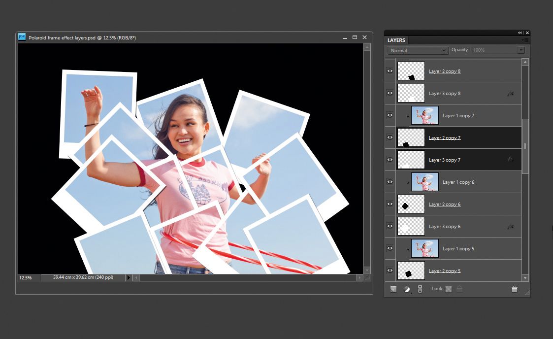 Create a Polaroid pinboard effect Creative Bloq