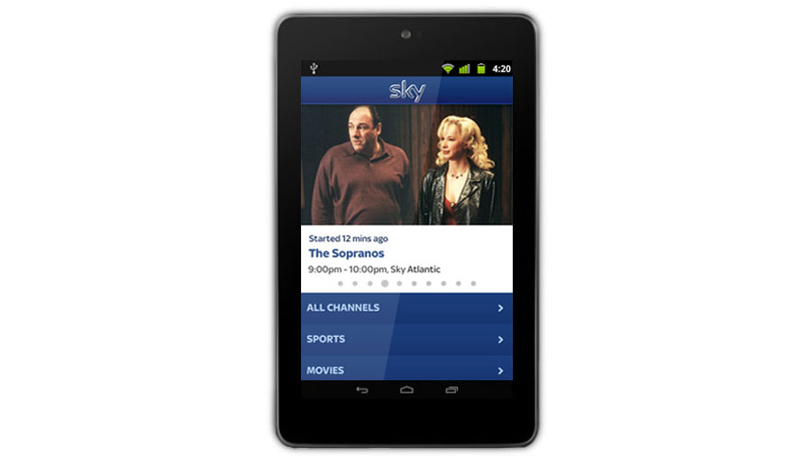 Sky Go for Android will finally land on tablets, as Sky apologises for failings