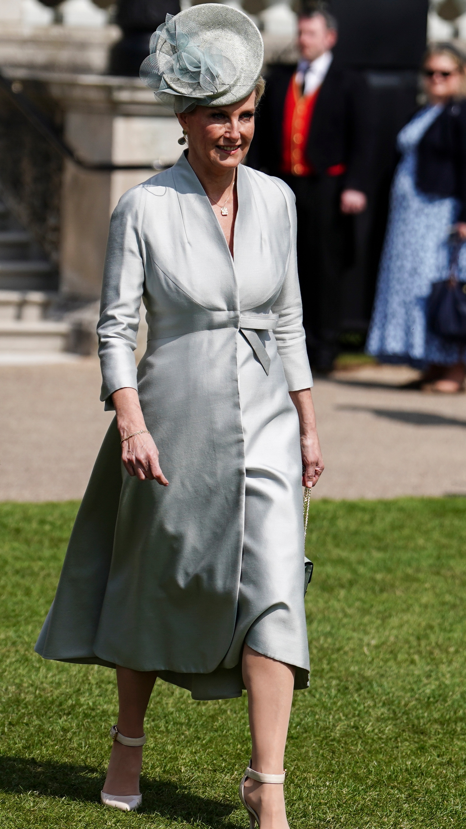 Duchess Sophie’s soft gray coat dress pushes style change | Woman & Home